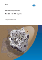 VW - SSP 305 The 2.5 l R5 TDI engine 